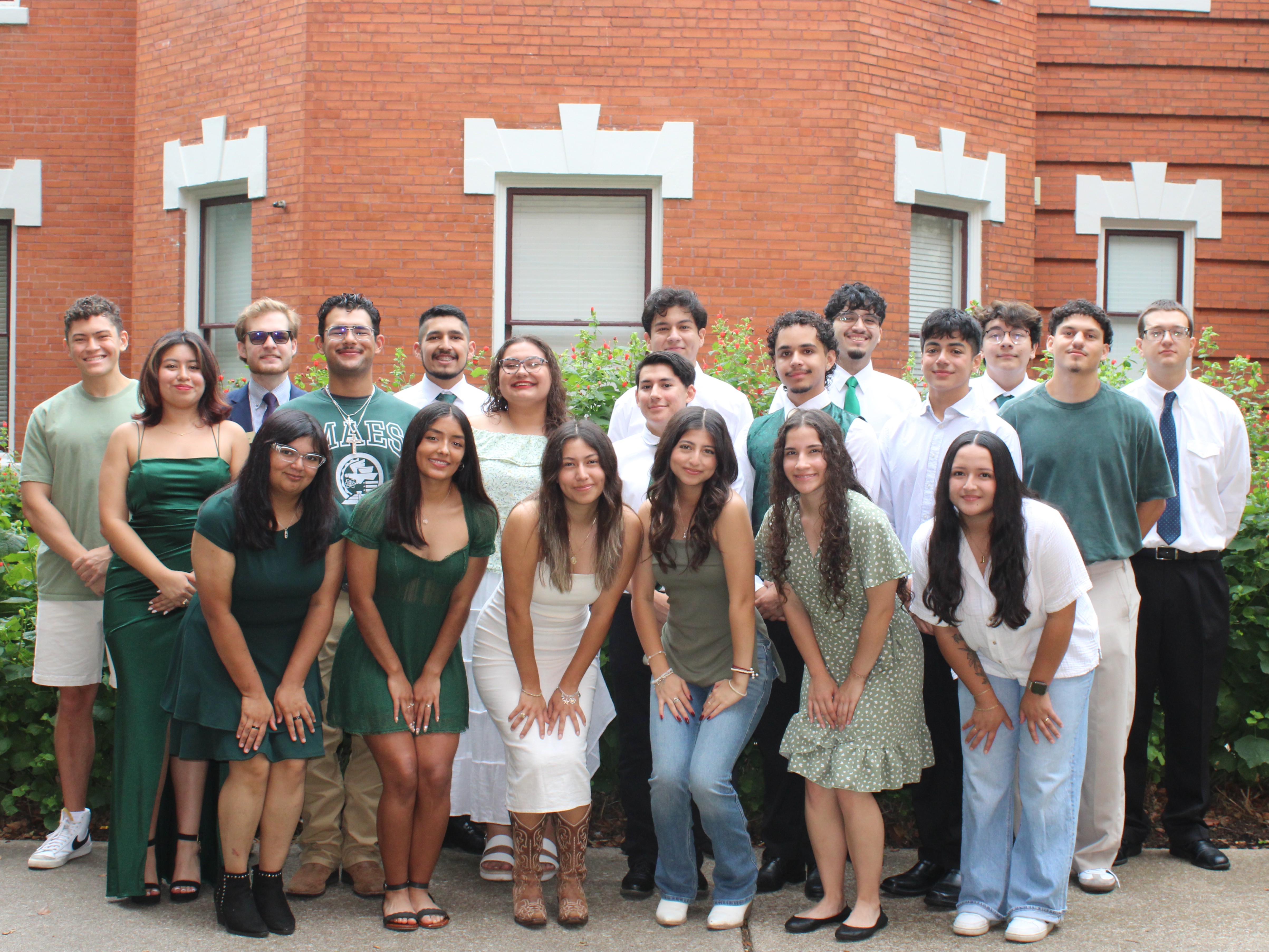 MAES 2025–2026 officer team group photo
